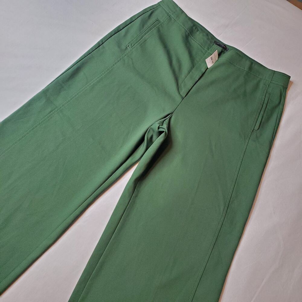 Ann Taylor Women's Size 18 NWT The Grace Straight Ankle Pant Green 852580